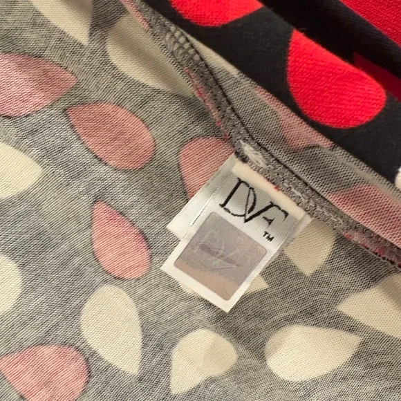 BRAND NEW Diane Von Furstenberg Floral Wrap Dress - Picture 5 of 6